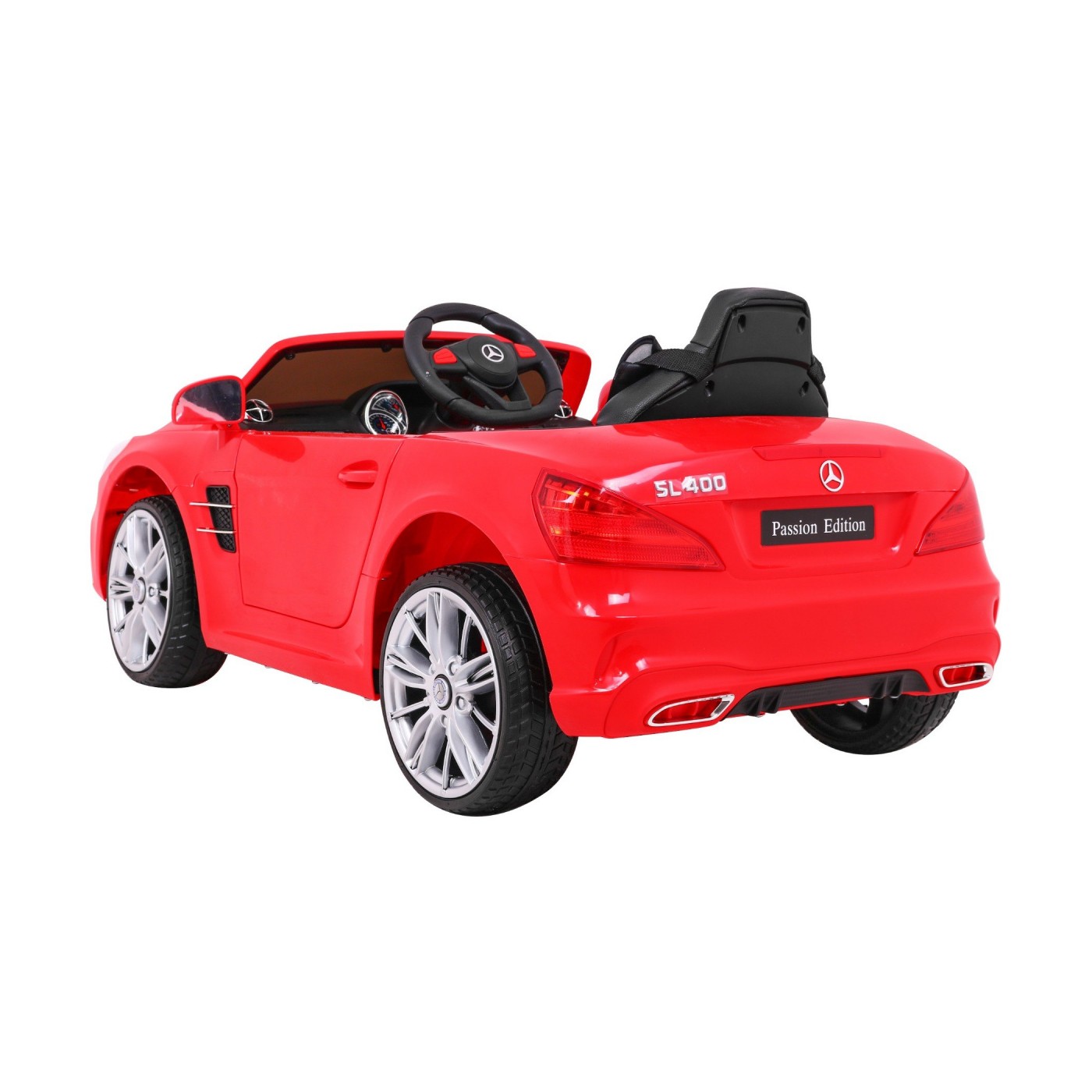 Vozidlo Mercedes SL400 červená