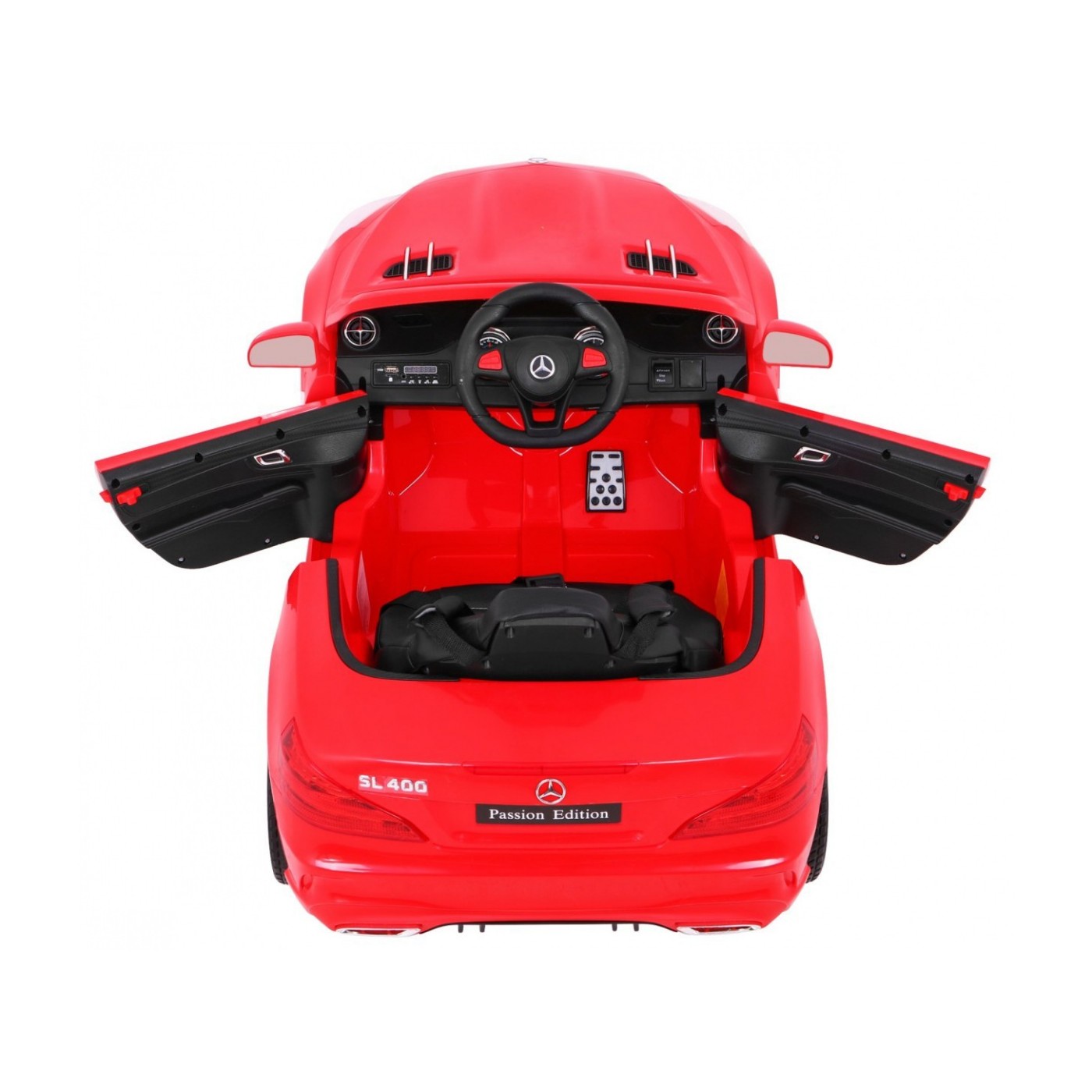 Vozidlo Mercedes SL400 červená