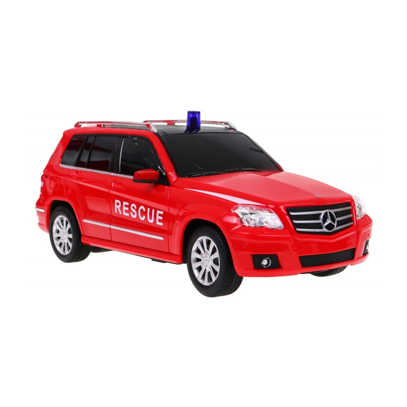 Hasičský vůz Mercedes-Benz 2v1 RASTAR Dálkově ovládané Záchranné vozidlo