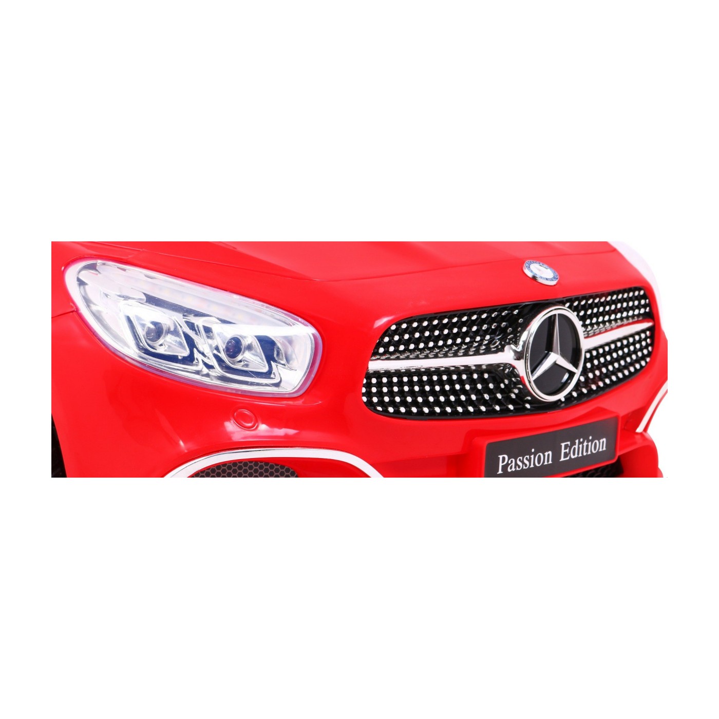 Vozidlo Mercedes SL400 červená