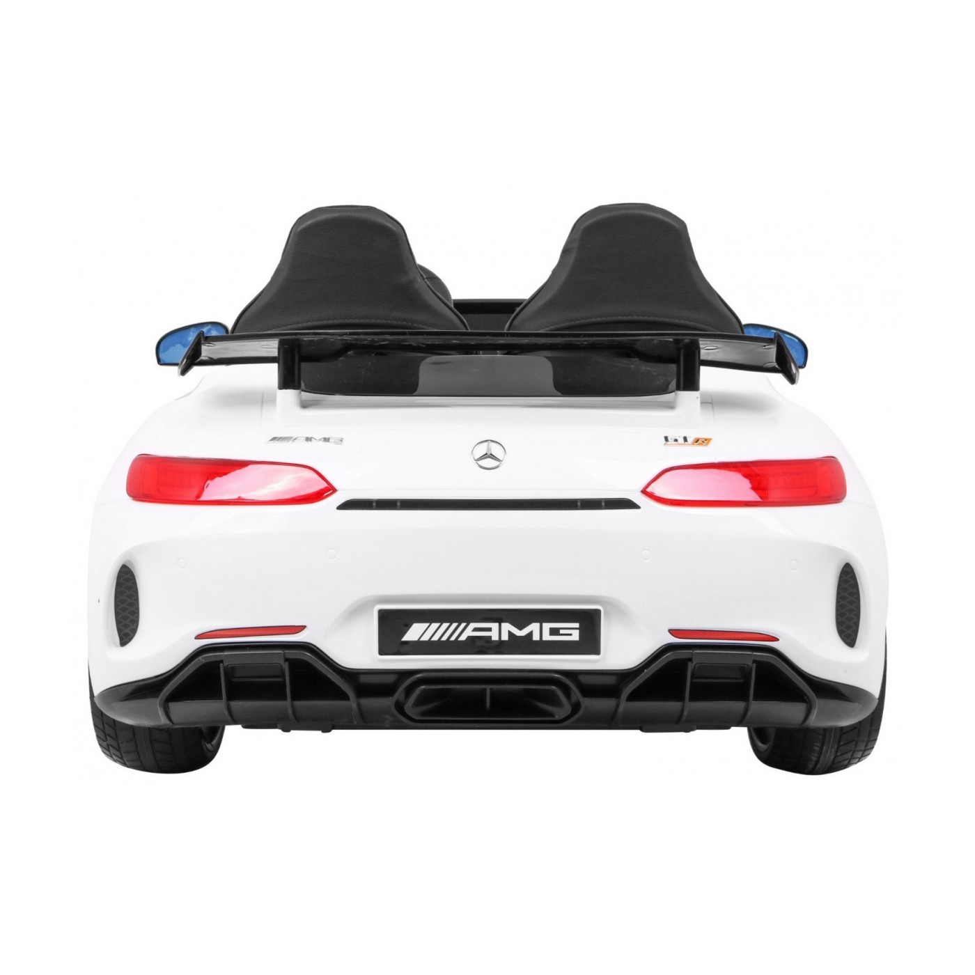 Mercedes-Benz GT R Dětský lak Bílá 4x4 Drive Air Supply Dálkové ovládání EVA MP3 LED