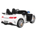Mercedes-Benz GT R Dětský lak Bílá 4x4 Drive Air Supply Dálkové ovládání EVA MP3 LED