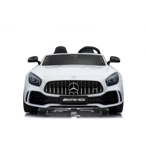 Mercedes-Benz GT R Dětský lak Bílá 4x4 Drive Air Supply Dálkové ovládání EVA MP3 LED