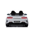 Mercedes-Benz GT R Dětský lak Bílá 4x4 Drive Air Supply Dálkové ovládání EVA MP3 LED