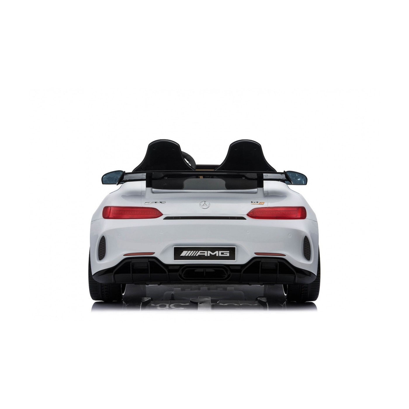 Mercedes-Benz GT R Dětský lak Bílá 4x4 Drive Air Supply Dálkové ovládání EVA MP3 LED