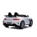 Mercedes-Benz GT R Dětský lak Bílá 4x4 Drive Air Supply Dálkové ovládání EVA MP3 LED
