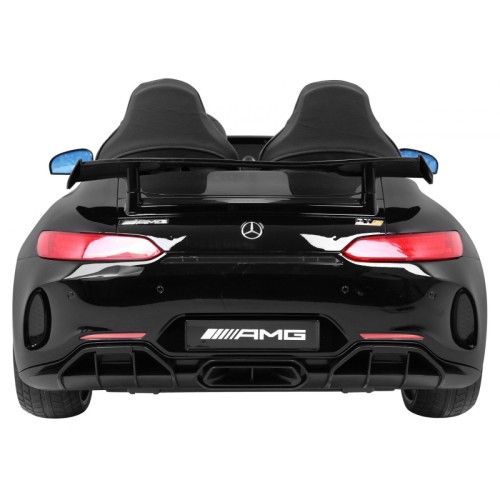Mercedes-Benz GT R Dětská barva Černá 4x4 Drive Air Supply Dálkové ovládání EVA MP3 LED