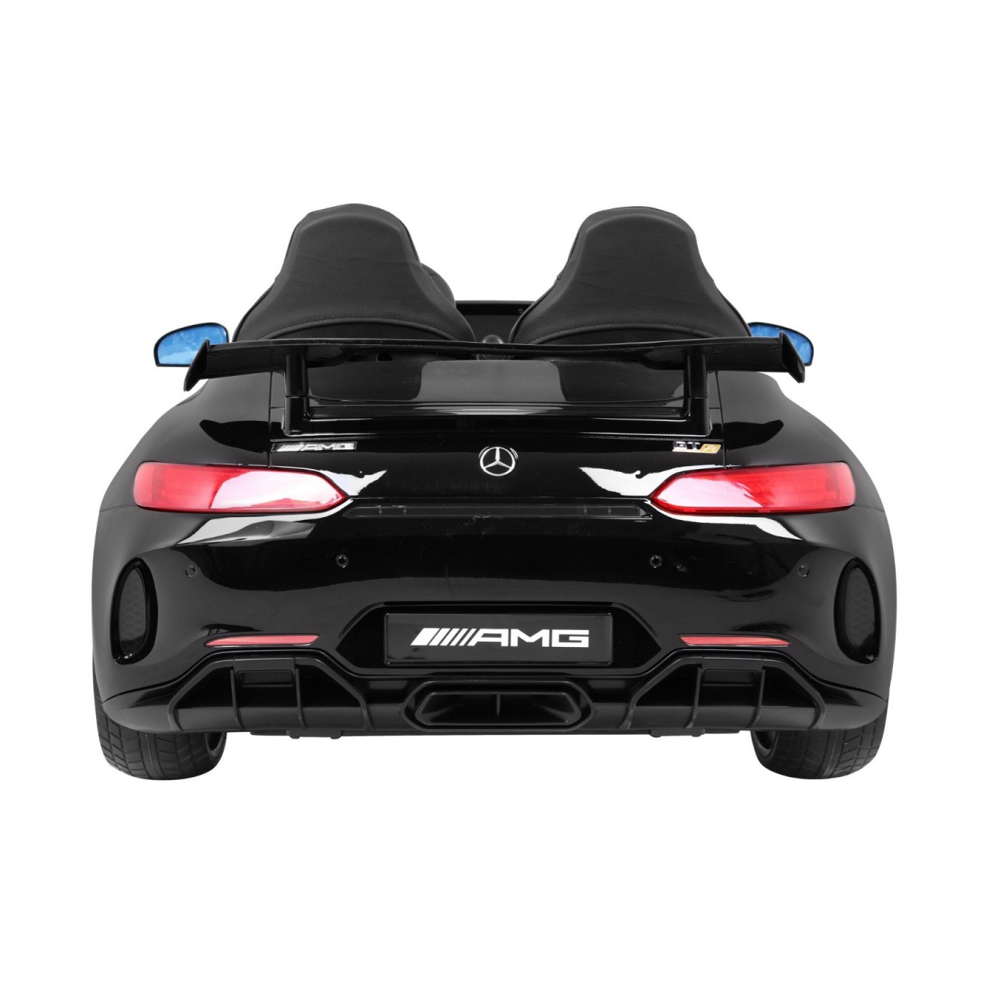 Mercedes-Benz GT R Dětská barva Černá 4x4 Drive Air Supply Dálkové ovládání EVA MP3 LED