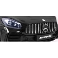Mercedes-Benz GT R Dětská barva Černá 4x4 Drive Air Supply Dálkové ovládání EVA MP3 LED