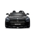 Mercedes-Benz GT R Dětská barva Černá 4x4 Drive Air Supply Dálkové ovládání EVA MP3 LED