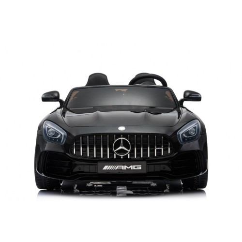 Mercedes-Benz GT R Dětská barva Černá 4x4 Drive Air Supply Dálkové ovládání EVA MP3 LED