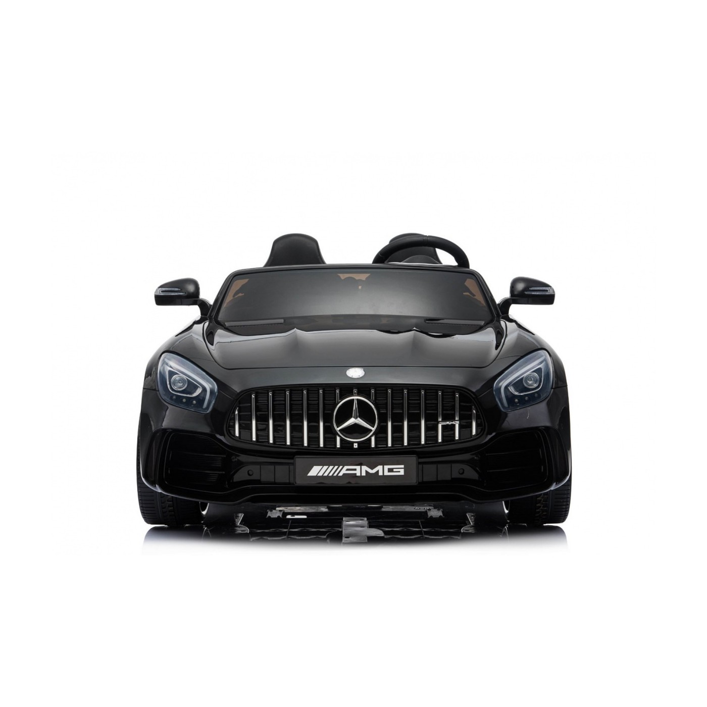 Mercedes-Benz GT R Dětská barva Černá 4x4 Drive Air Supply Dálkové ovládání EVA MP3 LED