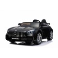 Mercedes-Benz GT R Dětská barva Černá 4x4 Drive Air Supply Dálkové ovládání EVA MP3 LED
