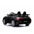 Mercedes-Benz GT R Dětská barva Černá 4x4 Drive Air Supply Dálkové ovládání EVA MP3 LED