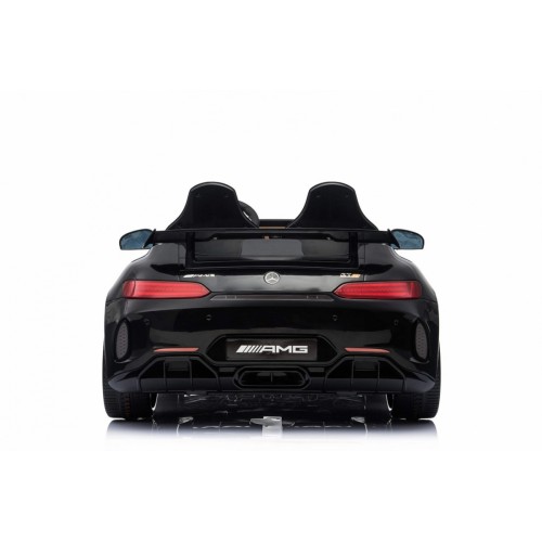 Mercedes-Benz GT R Dětská barva Černá 4x4 Drive Air Supply Dálkové ovládání EVA MP3 LED