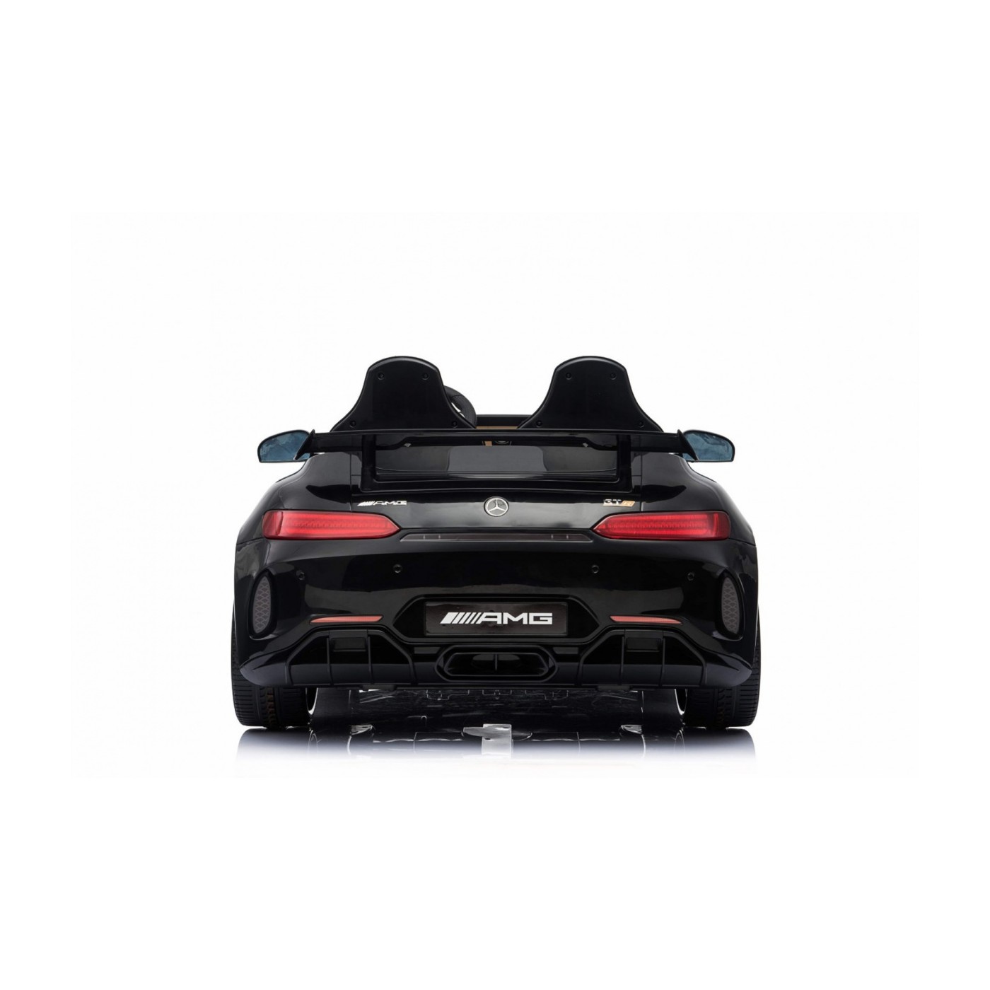 Mercedes-Benz GT R Dětská barva Černá 4x4 Drive Air Supply Dálkové ovládání EVA MP3 LED