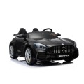 Mercedes-Benz GT R Dětská barva Černá 4x4 Drive Air Supply Dálkové ovládání EVA MP3 LED
