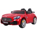 Dětský lak Mercedes-Benz GT R červený 4x4 Drive Air Supply Remote EVA MP3 LED