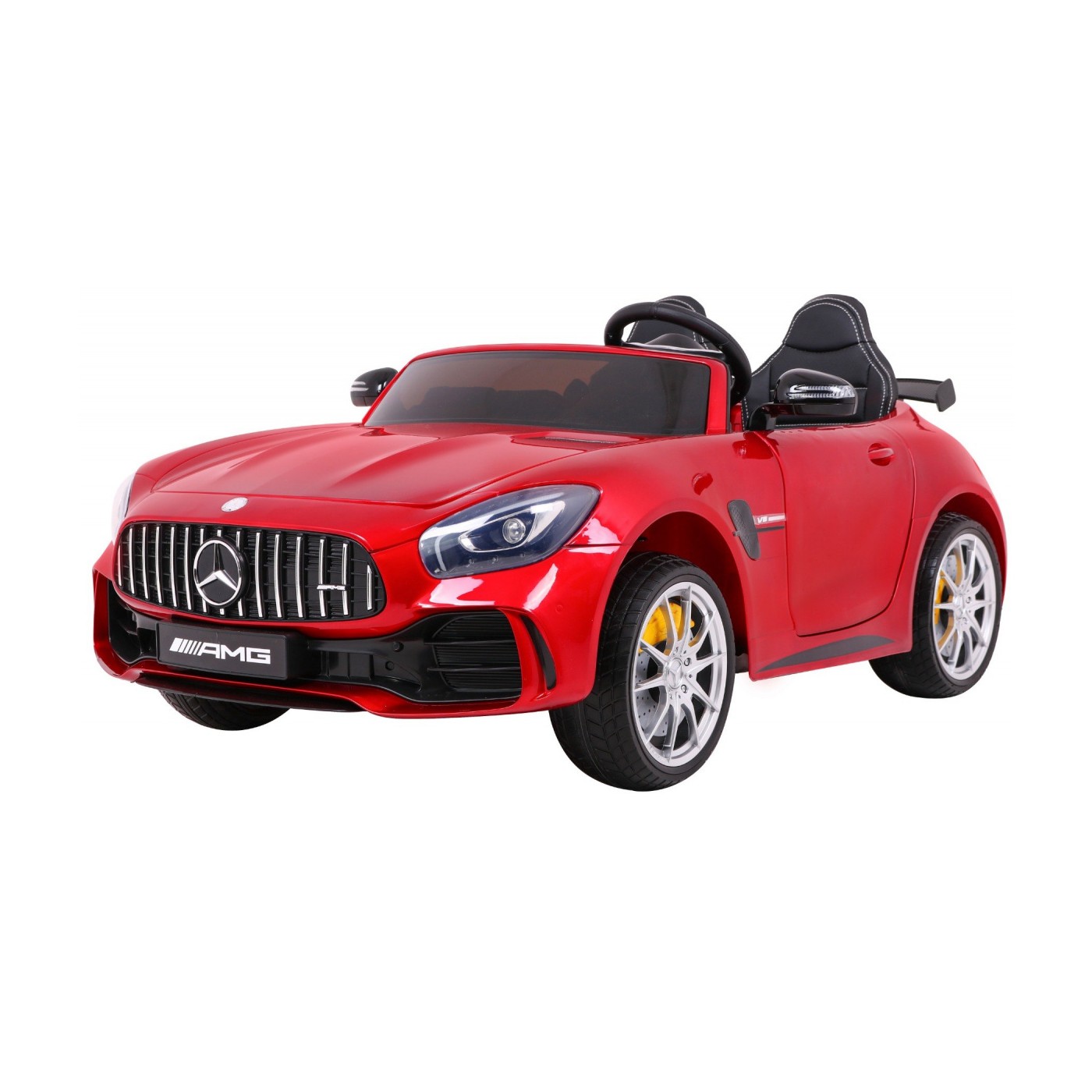 Dětský lak Mercedes-Benz GT R červený 4x4 Drive Air Supply Remote EVA MP3 LED
