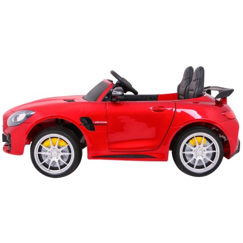 Dětský lak Mercedes-Benz GT R červený 4x4 Drive Air Supply Remote EVA MP3 LED