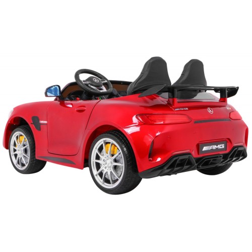 Dětský lak Mercedes-Benz GT R červený 4x4 Drive Air Supply Remote EVA MP3 LED