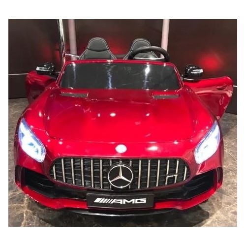 Dětský lak Mercedes-Benz GT R červený 4x4 Drive Air Supply Remote EVA MP3 LED
