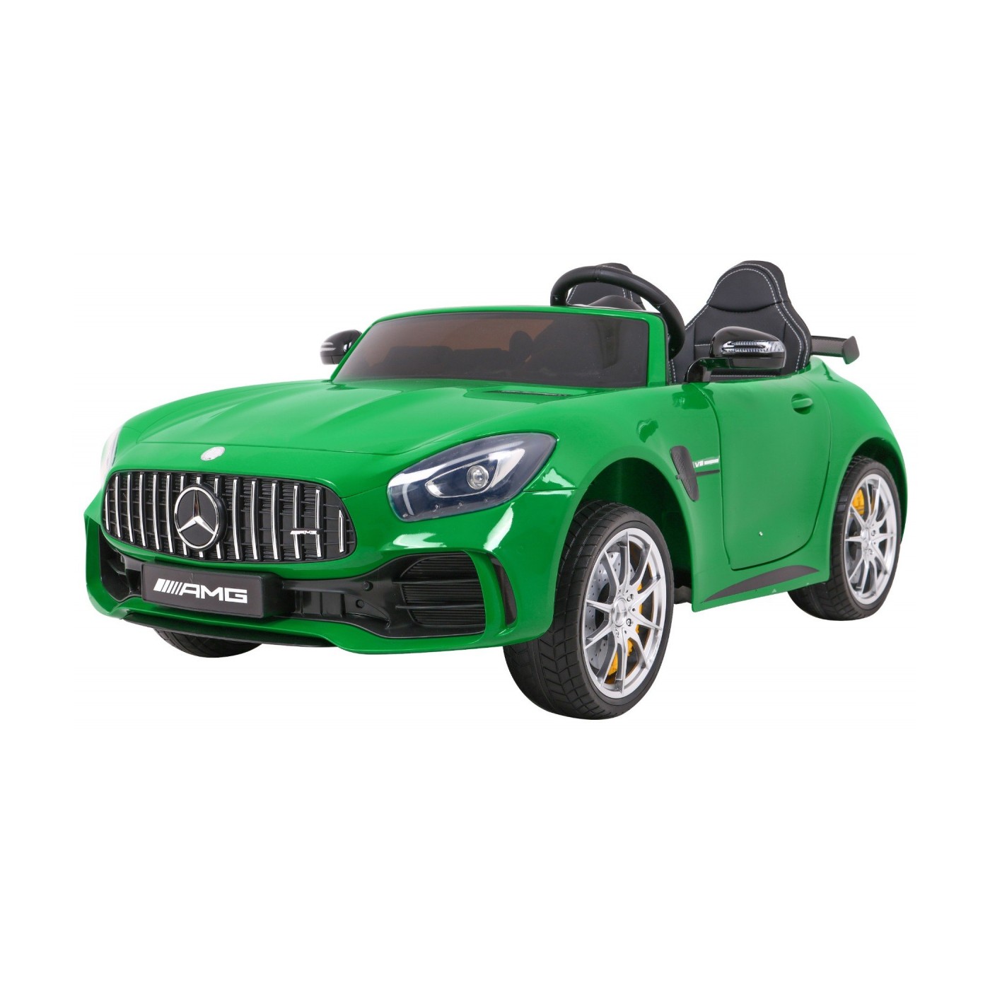 Mercedes-Benz GT R Dětská barva Zelená 4x4 Drive Air Vent Remote EVA MP3 LED