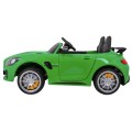 Mercedes-Benz GT R Dětská barva Zelená 4x4 Drive Air Vent Remote EVA MP3 LED