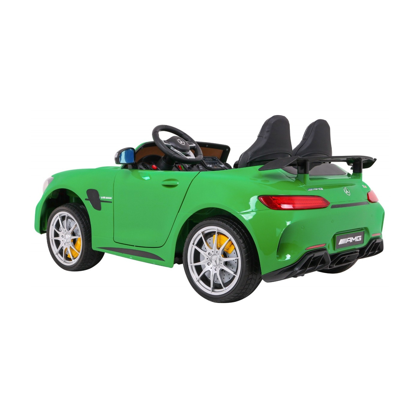 Mercedes-Benz GT R Dětská barva Zelená 4x4 Drive Air Vent Remote EVA MP3 LED