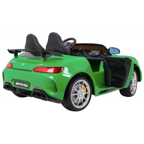 Mercedes-Benz GT R Dětská barva Zelená 4x4 Drive Air Vent Remote EVA MP3 LED