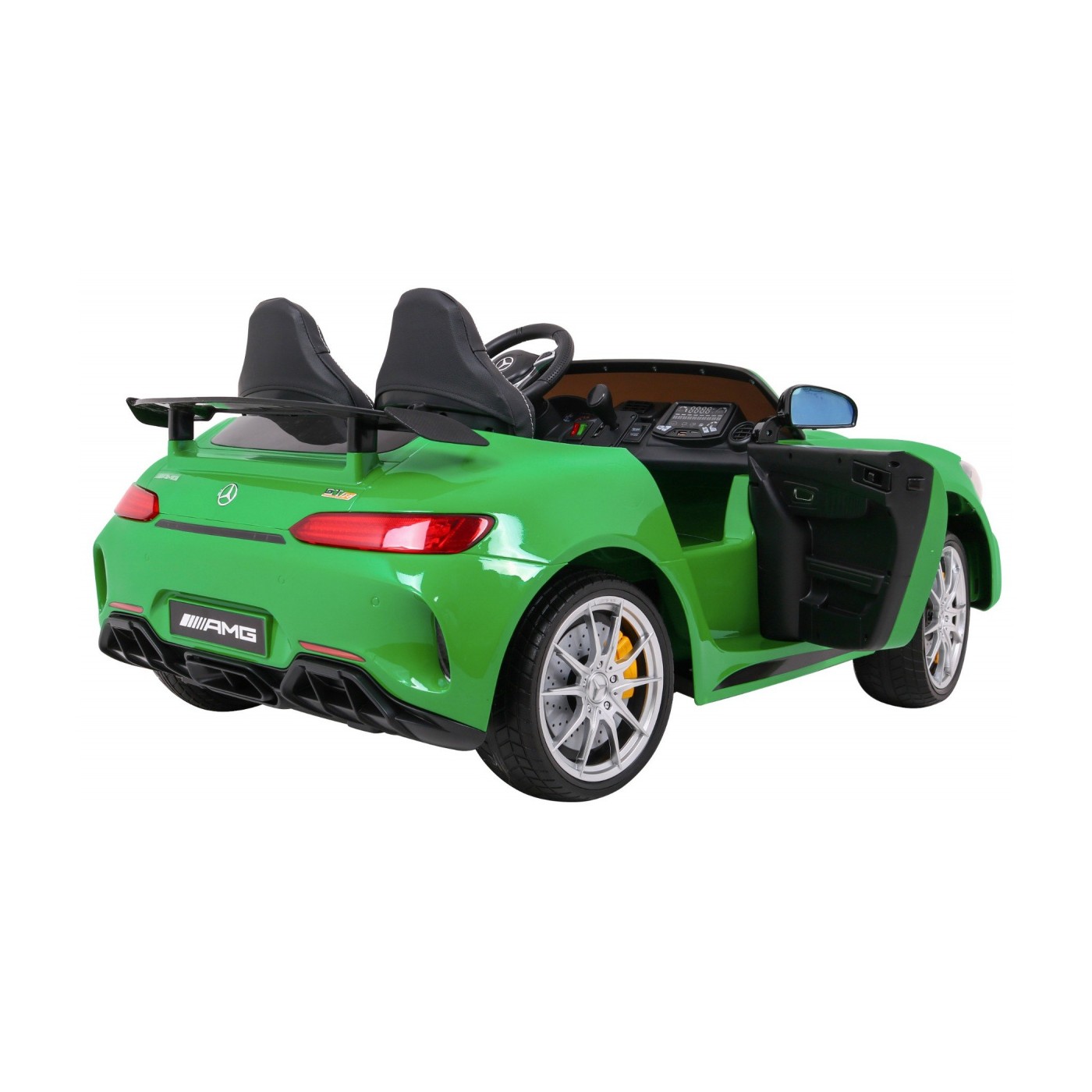 Mercedes-Benz GT R Dětská barva Zelená 4x4 Drive Air Vent Remote EVA MP3 LED