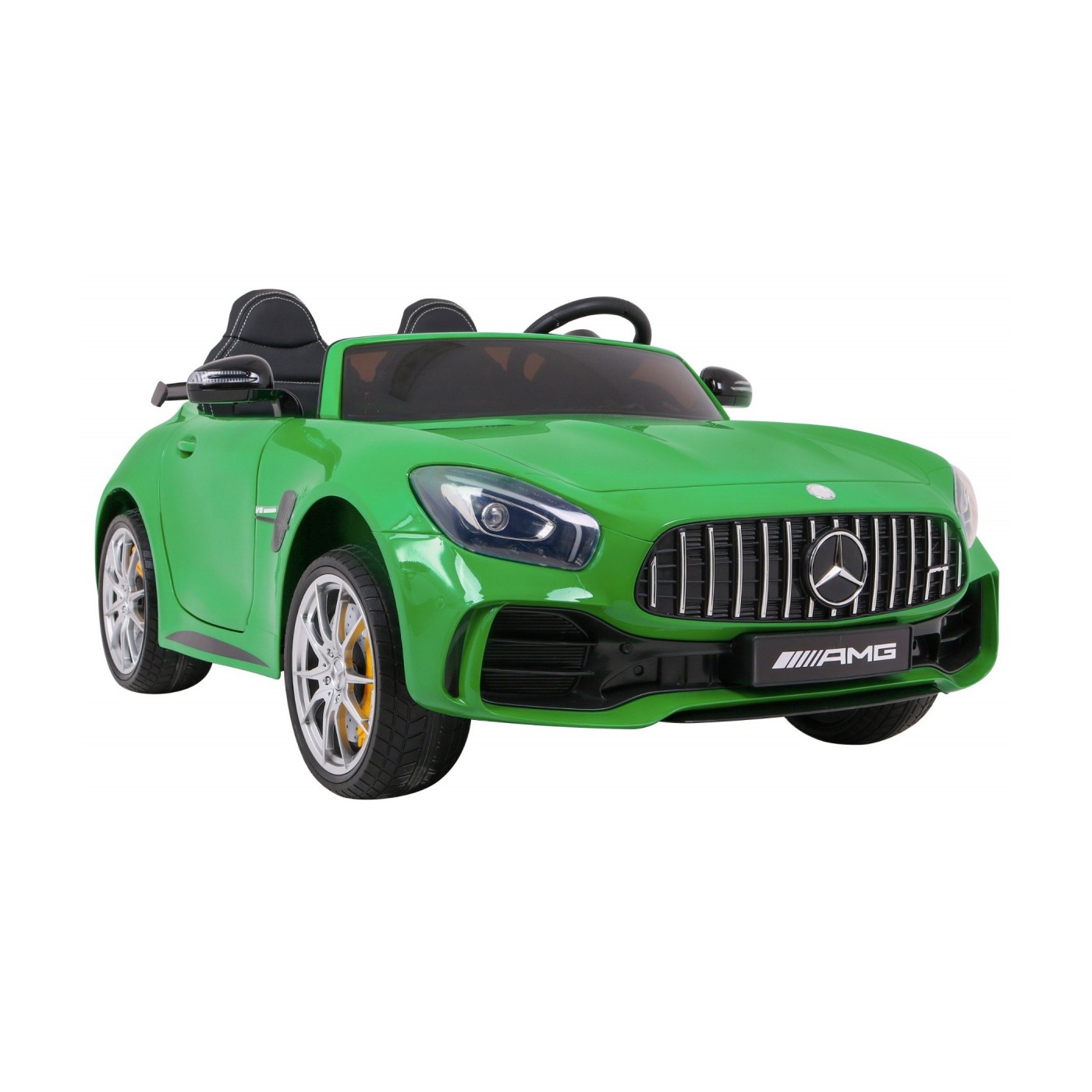 Mercedes-Benz GT R Dětská barva Zelená 4x4 Drive Air Vent Remote EVA MP3 LED