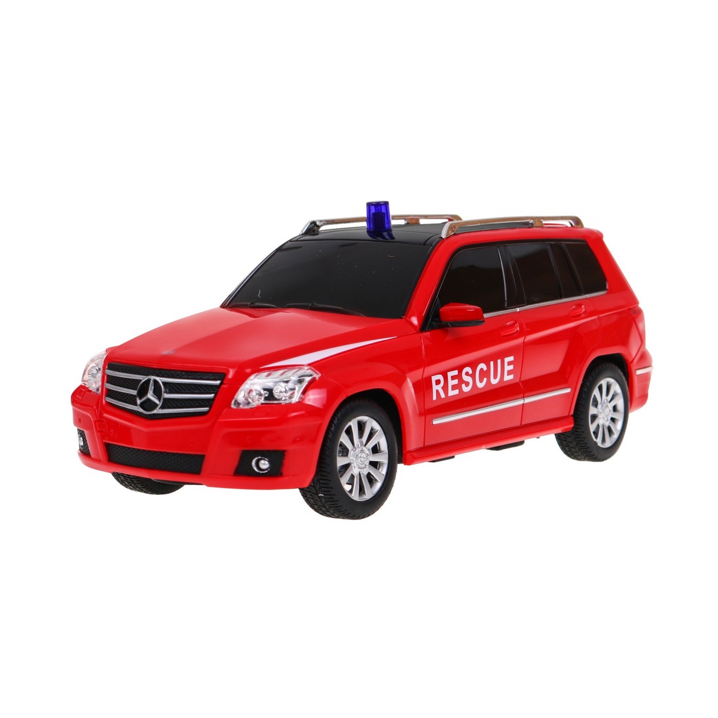 Hasičský vůz Mercedes-Benz 2v1 RASTAR Dálkově ovládané Záchranné vozidlo