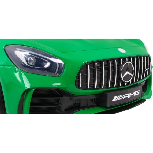 Mercedes-Benz GT R Dětská barva Zelená 4x4 Drive Air Vent Remote EVA MP3 LED