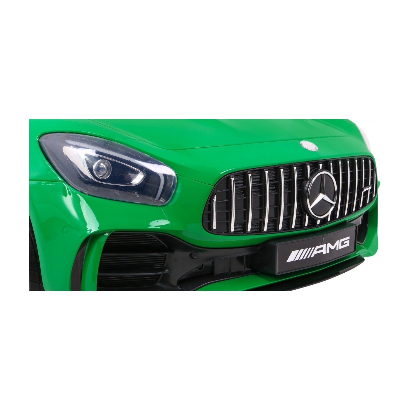Mercedes-Benz GT R Dětská barva Zelená 4x4 Drive Air Vent Remote EVA MP3 LED