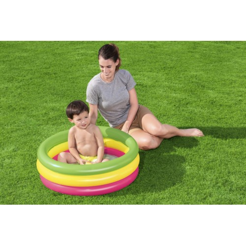 Nafukovací dětská bazénová sprchová vanička 70x24cm BESTWAY + opravná lišta
