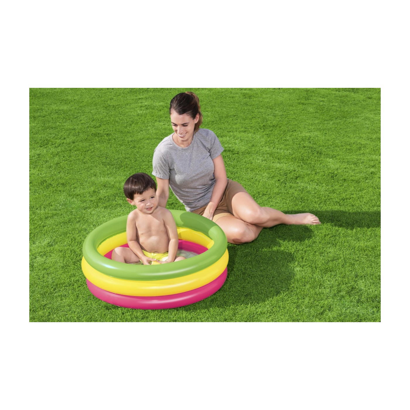 Nafukovací dětská bazénová sprchová vanička 70x24cm BESTWAY + opravná lišta