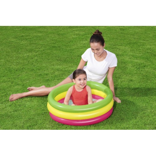 Nafukovací dětská bazénová sprchová vanička 70x24cm BESTWAY + opravná lišta