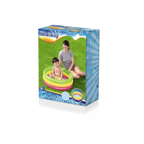 Nafukovací dětská bazénová sprchová vanička 70x24cm BESTWAY + opravná lišta