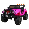 Monster Jeep 4x4 růžový