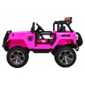 Monster Jeep 4x4 růžový