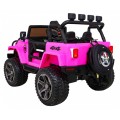 Monster Jeep 4x4 růžový