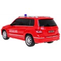 Hasičský vůz Mercedes-Benz 2v1 RASTAR Dálkově ovládané Záchranné vozidlo