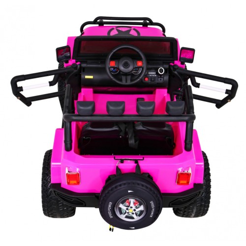 Monster Jeep 4x4 růžový