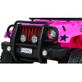Monster Jeep 4x4 růžový