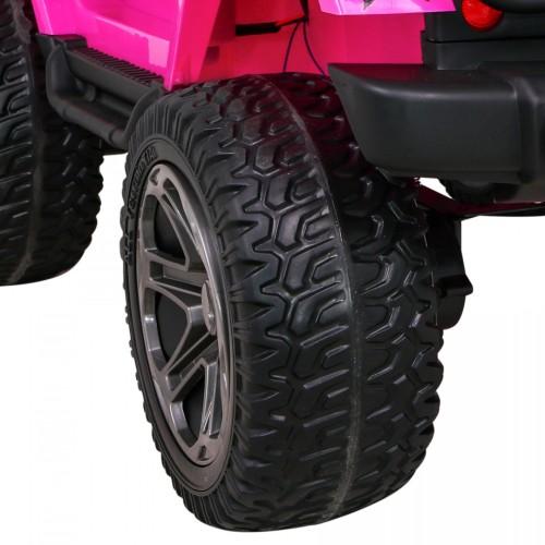 Monster Jeep 4x4 růžový