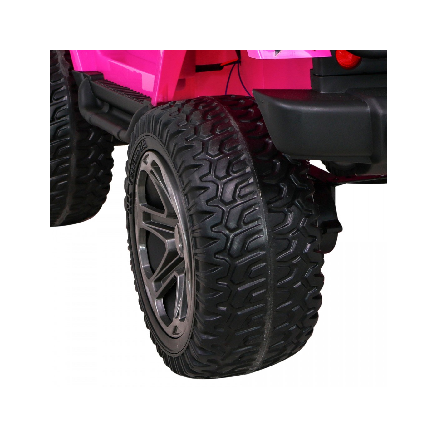 Monster Jeep 4x4 růžový
