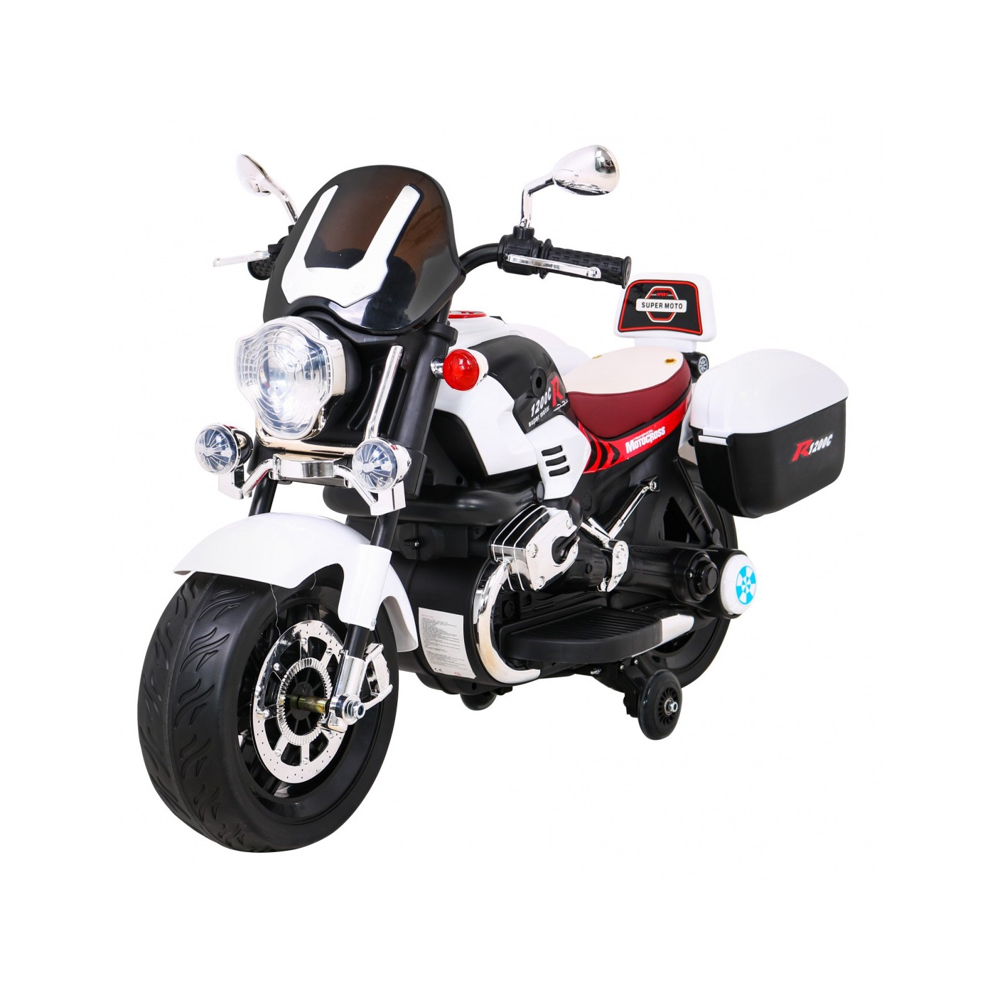 MOTOROVÉ vozidla 1200CR Bílý