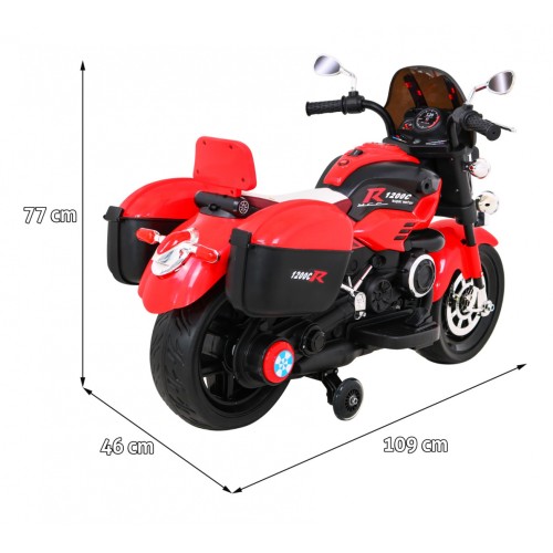 MOTOROVÉ vozidlo 1200CR červená