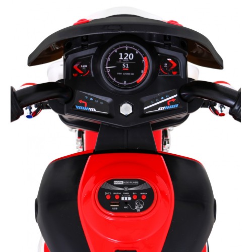 MOTOROVÉ vozidlo 1200CR červená